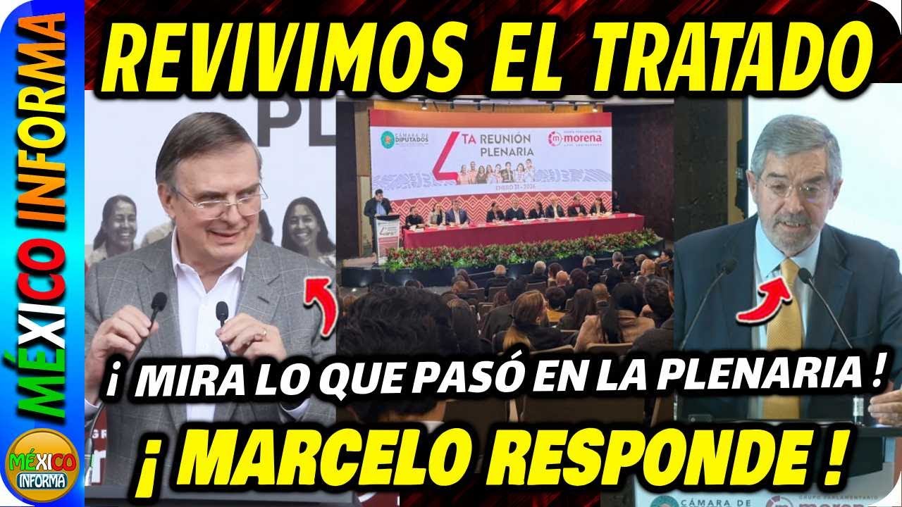 REVIVIMOS EL TRATADO DICE MARCELO EN PLENARIA DE MORENA. QUE PASA CON LA AYUDA A CUBA: JUAN RAMÓN