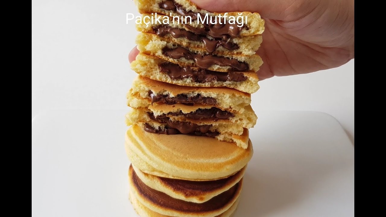 ÇİKOLATALI PANCAKE (PUF PUF GARANTİ TARİF) - Paçikanın Mutfağı
