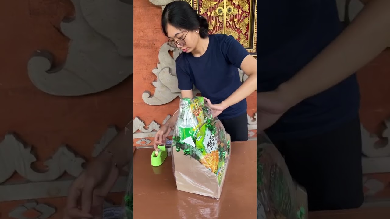 Tutorial Bungkus Parcel #parcel #tutorialparcel ##parcellebaran  #parcelidulfitri #idulfitri #tips