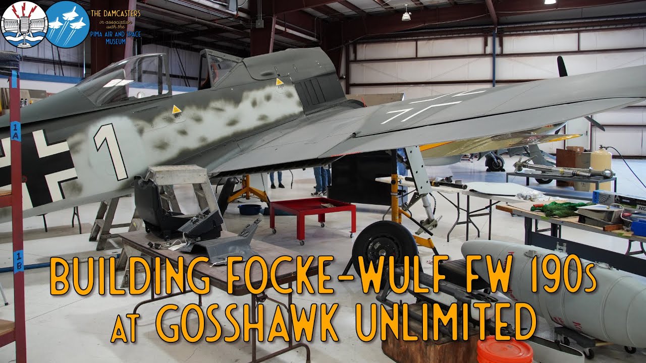 Building Focke-Wulf Fw 190s! GossHawk Unlimited Tour - Part 1