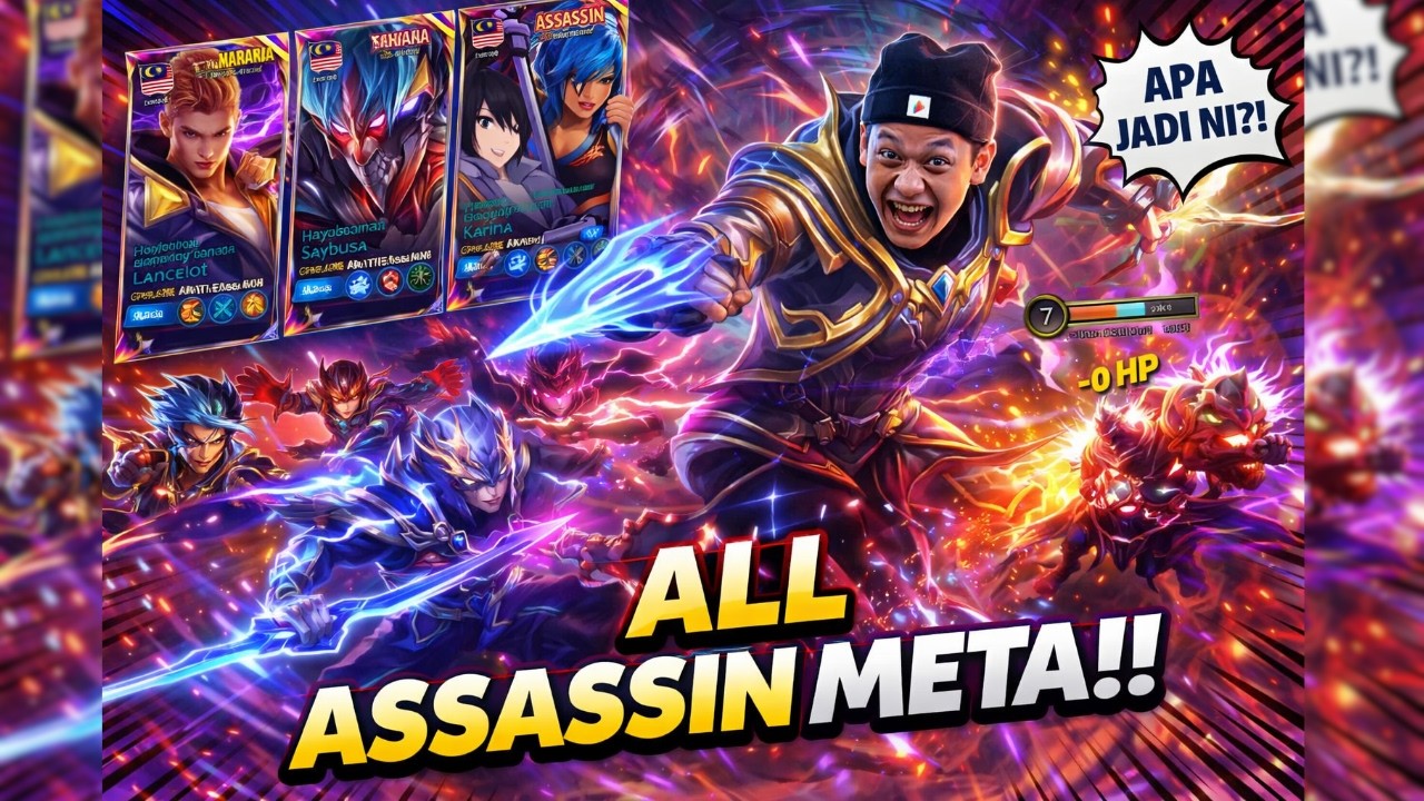 ASSASSIN CHALLENGE ‼️#mlbb #mlbbmy #mobilelegends #mobilelegendsbangbang