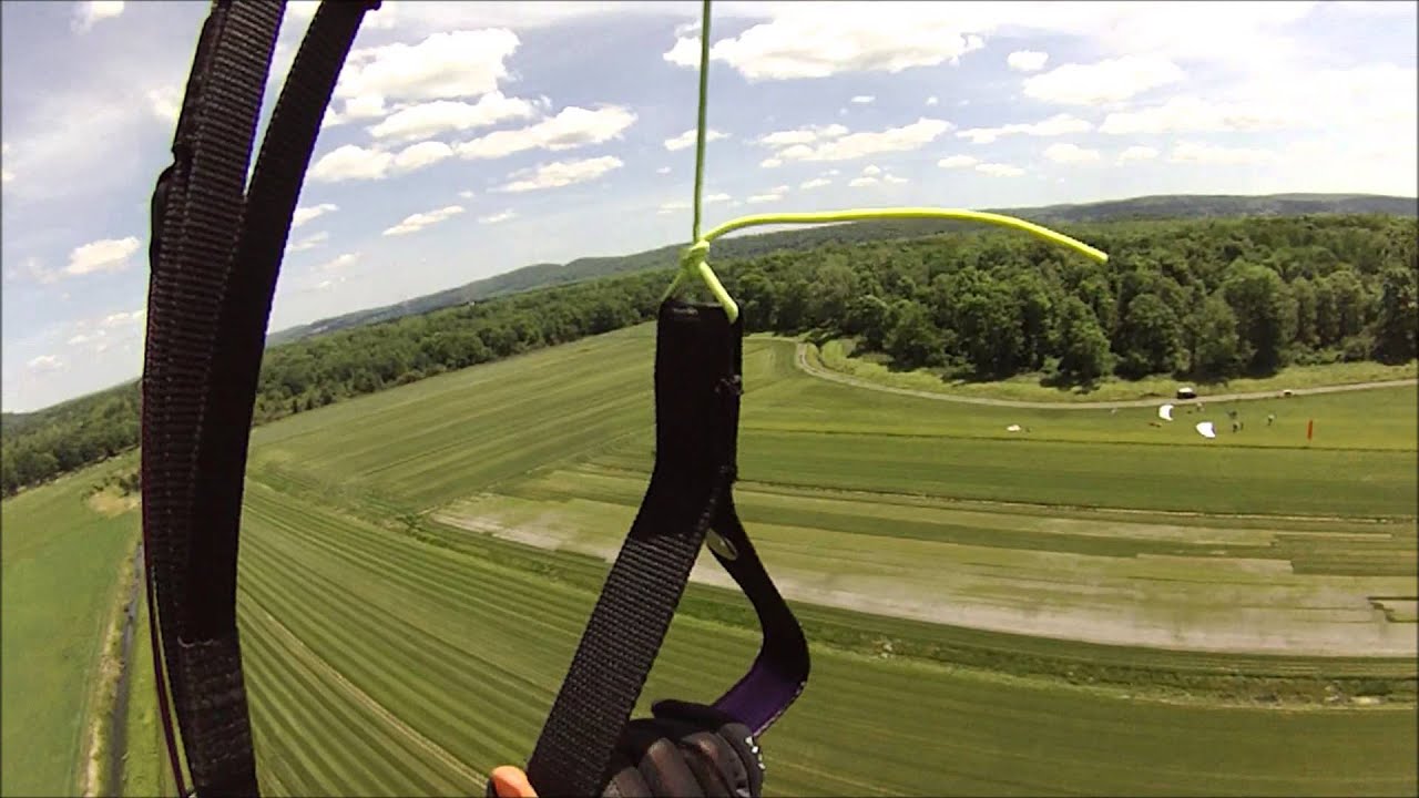 Perfect Paragliding Landing