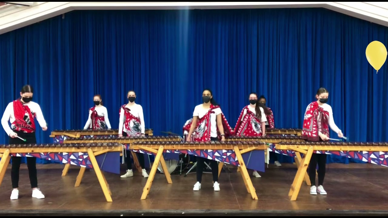 Matthew Mole - Run [Marimba cover by the Griffin Girls]
