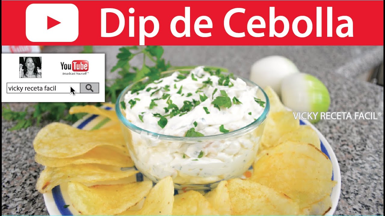 DIP DE CEBOLLA | Vicky Receta Facil | ADEREZO DE CEBOLLA
