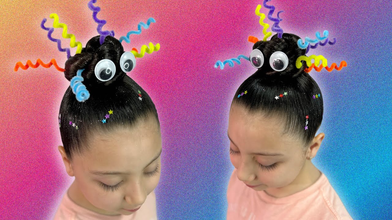 PEINADO LOCO 😜 🌈✨