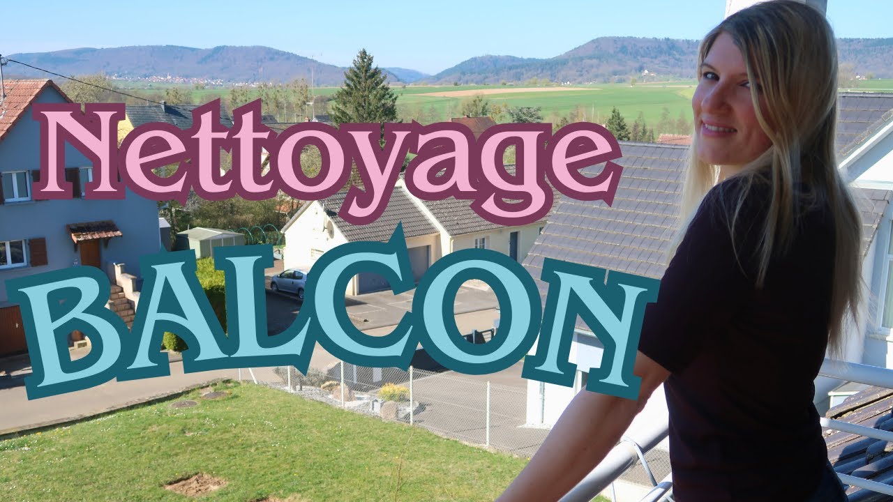 Nettoyage Balcon & Déco de Pâques
