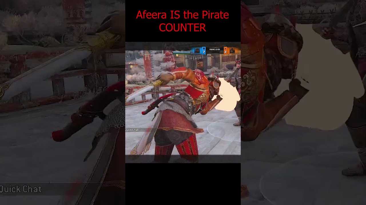 AFEERA IS THE PIRATE COUNTER!