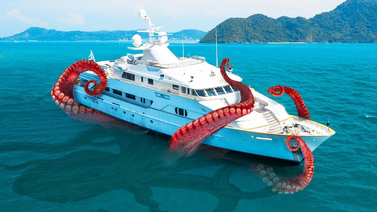 What If a Giant Octopus Suddenly Grabbed You?
