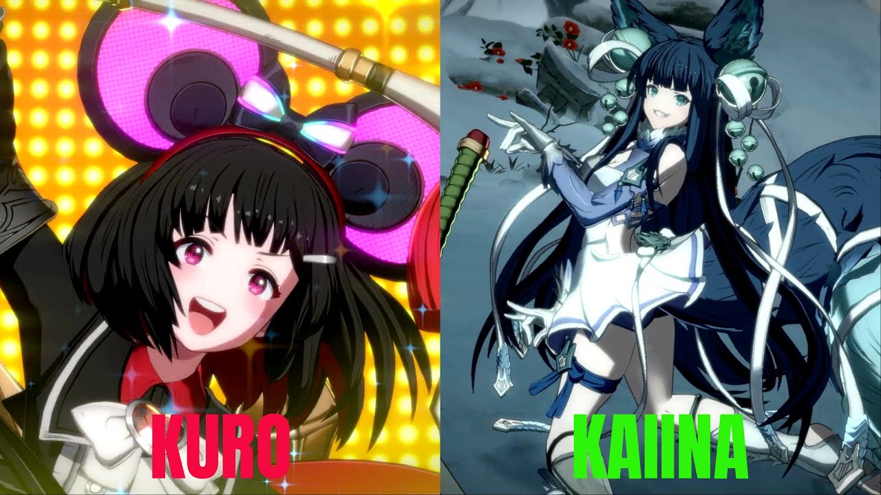 GBVSR High Level Gameplay Kuro Vikala VS Kaiina Yuel