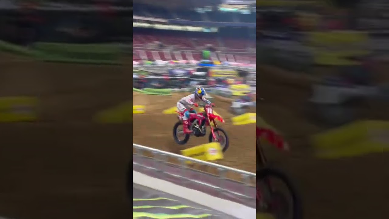 Fastest Whoop Speed Ever #shorts #supercross #dirtbike