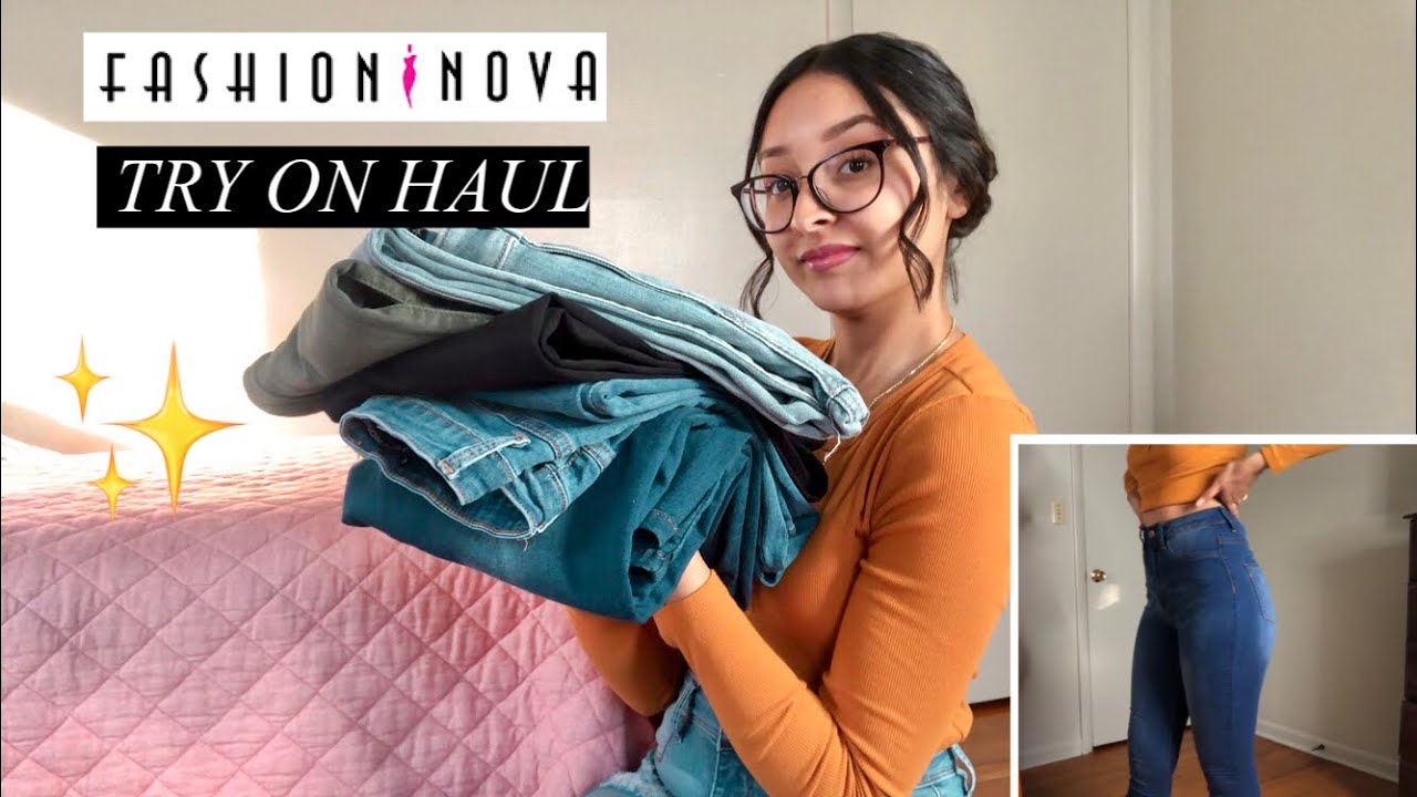 FASHION NOVA JEANS HAUL! THE BEST HIGH WAISTED JEANS! ✨