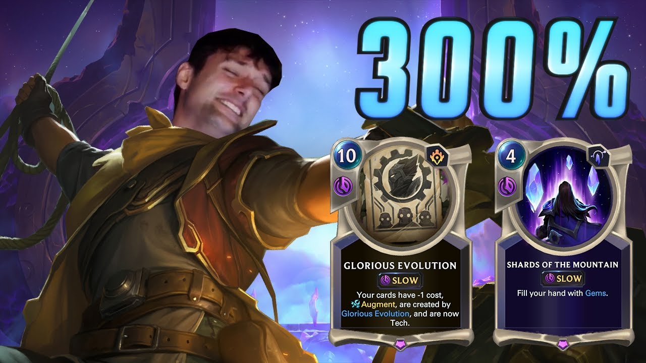 300% WINRATE DECK!?  Undefeated Jae Medarda + Glorious Evolution!? | Legends of Runeterra