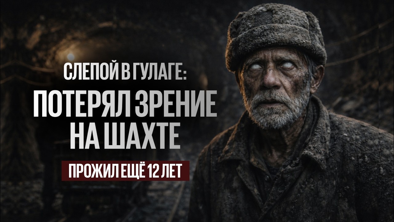 СЛЕПОЙ В ГУЛАГЕ ПОТЕРЯЛ ЗРЕНИЕ НА ШАХТЕ — И ПРОЖИЛ ЕЩЁ 12 ЛЕТ