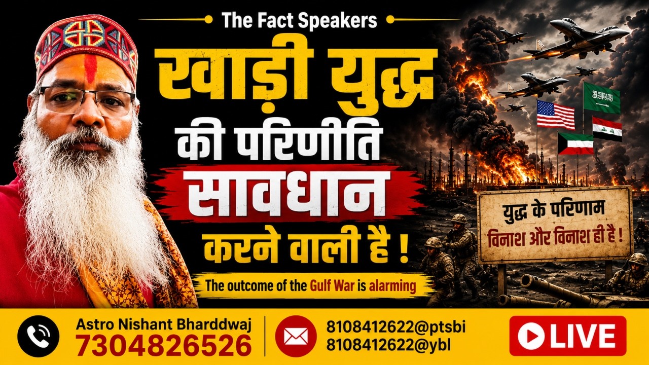 खाड़ी युद्ध की परिणीति सावधान करने वाली है । The outcome of the Gulf War is alarming
