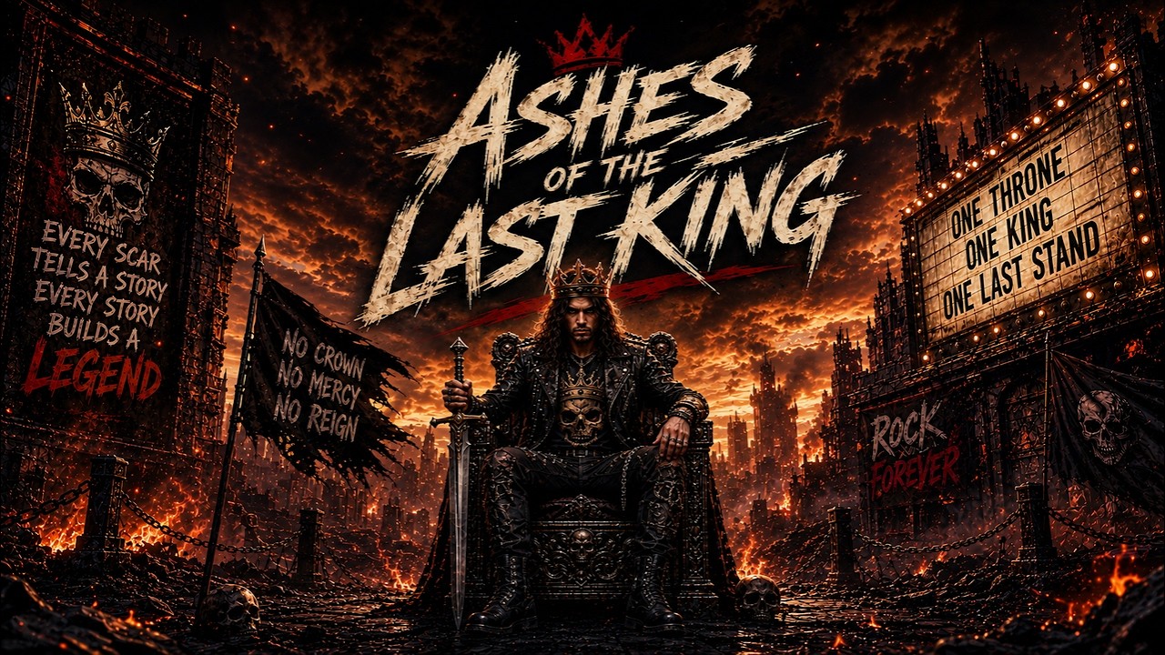 ASHES OF THE LAST KING | Epic Hard Rock Anthem | Cinematic Arena Rock 2026