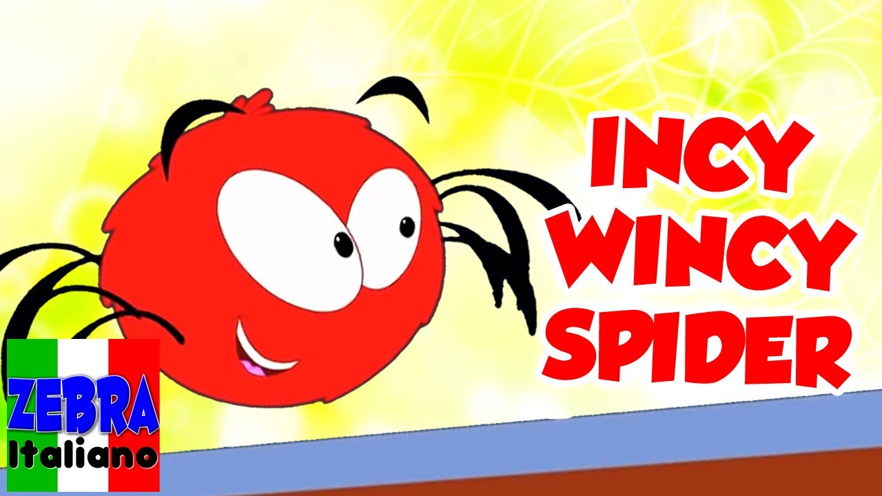 incy wincy ragno | filastrocca in italiano per bambini