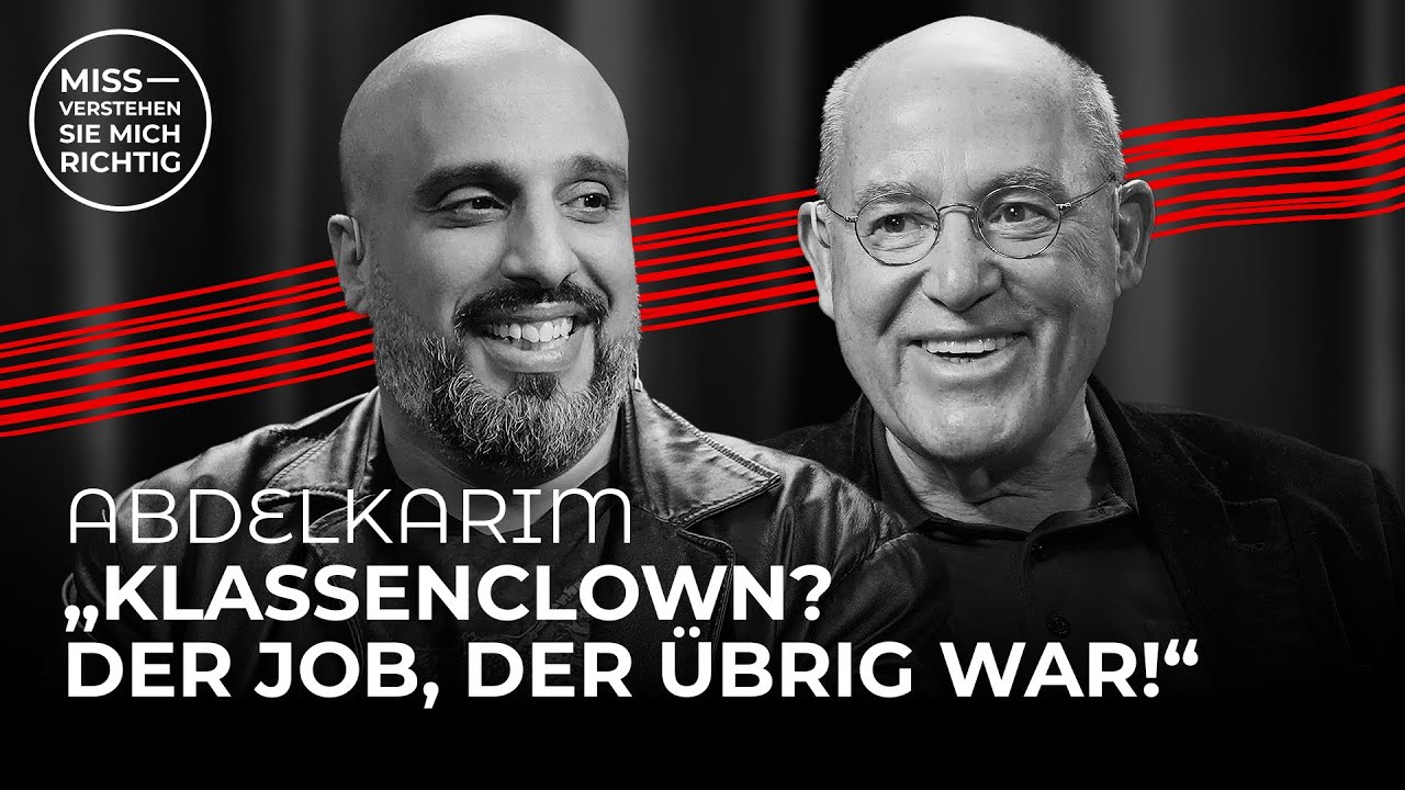 Gregor Gysi im Gespräch mit Abdelkarim