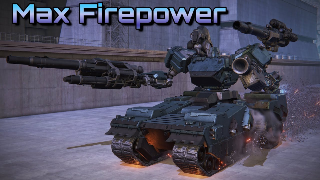 Боевая машина уничтожает противников с помощью мощной огневой мощи! (Armored Core 6 PvP)
