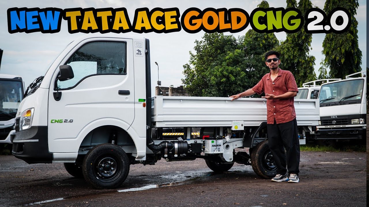 New Tata Ace Gold CNG + Petrol 2.0 | On Road Price Mileage Specifications Hindi Detailed Review