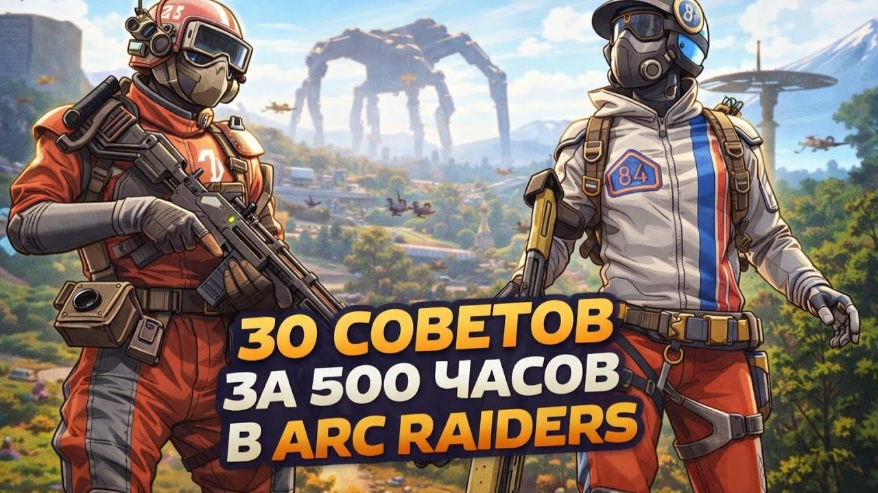 30 ЛУЧШИХ СОВЕТОВ ЗА 500 ЧАСОВ В ARC RAIDERS + ЭКСПЕДИЦИЯ