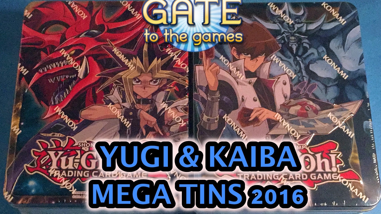 Kaiba & Yugi Mega Tin Box 2016 Opening/Unboxing Yugioh Karten