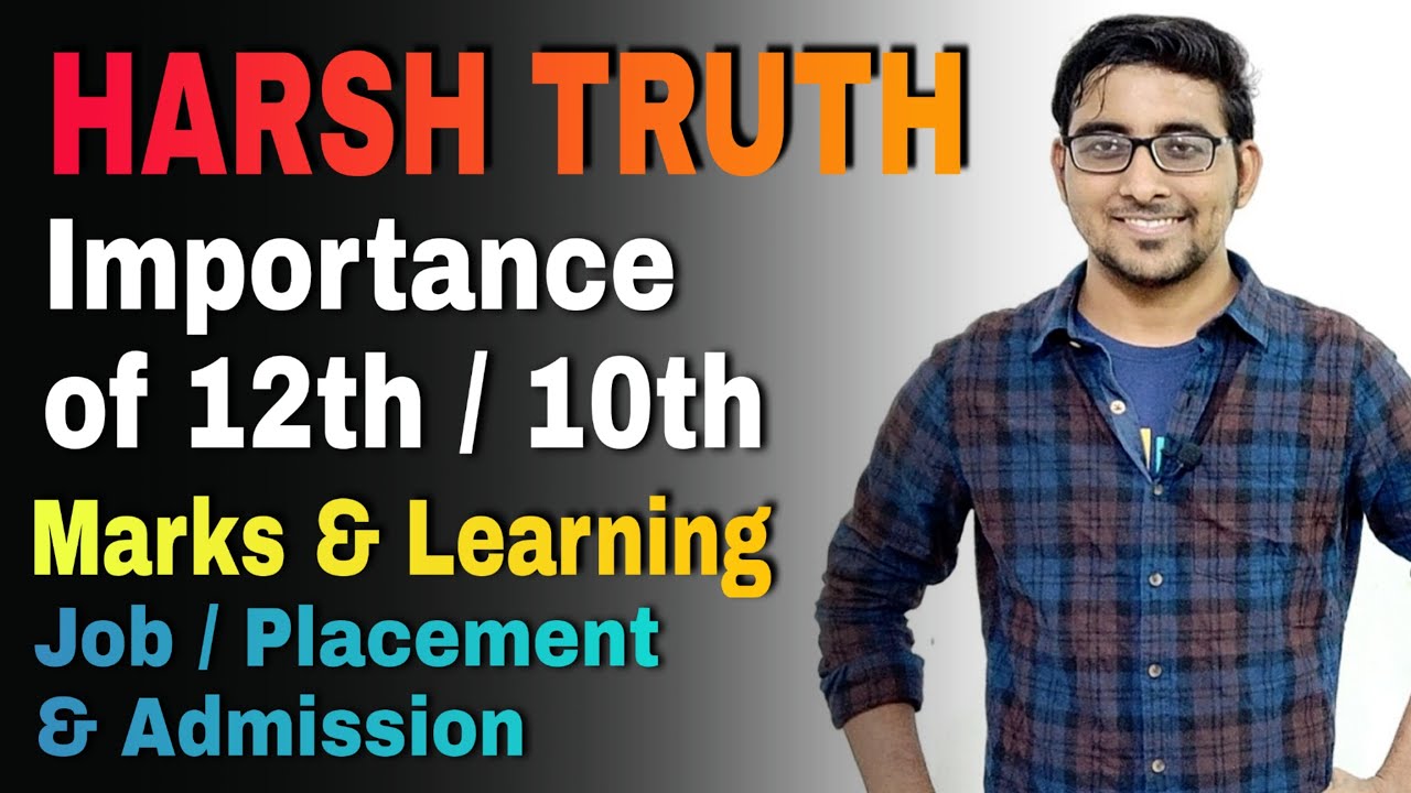Harsh Truth -Importance of Class 12 & 10th in Placement, admission | Jee mains 2021 news | Neet 2021