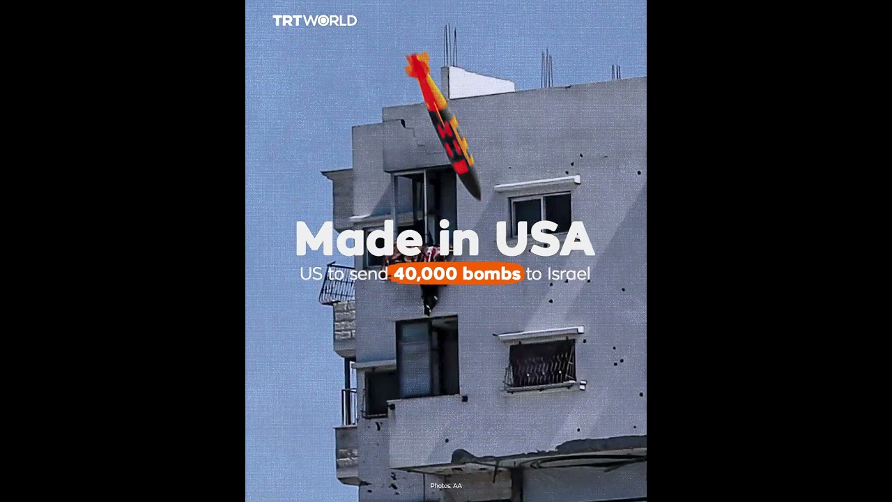US to send 40,000 bombs to Israel