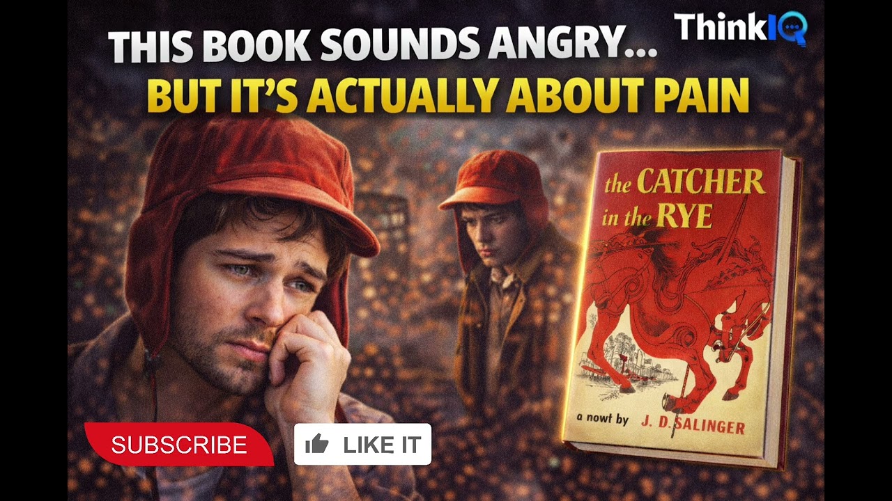 The Catcher in the Rye | Book Sounds Angry, But It’s Actually About Pain | J.D. Salinger | Hindi