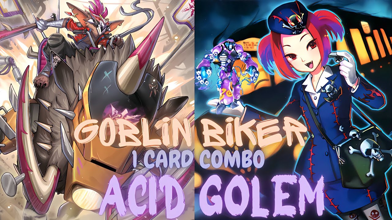 Goblin Biker - Acid Golem Lock - 1 Card Combo & Decklist