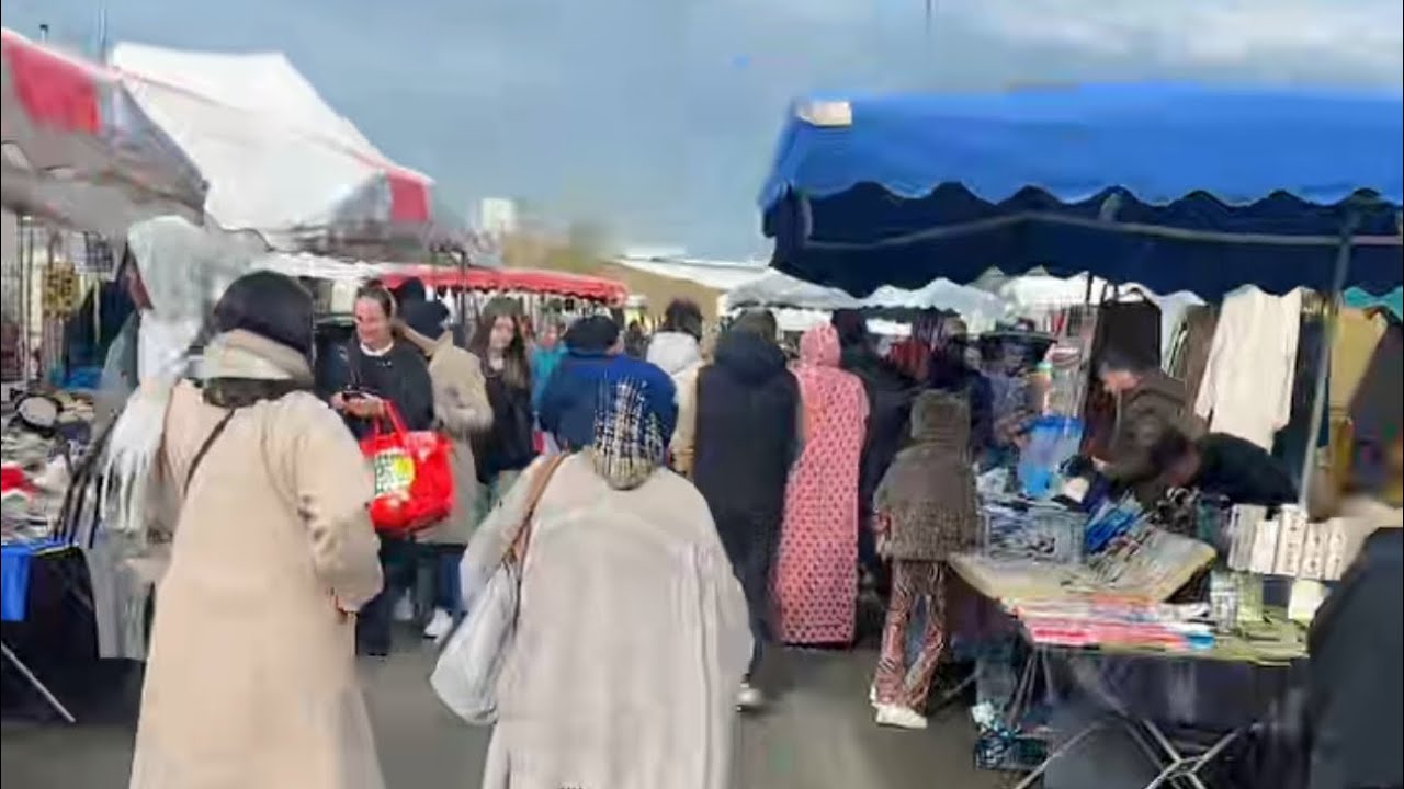 اليوم مشيت انا وراجلي لسوق العرب لي كاين فرنسا 🇫🇷
