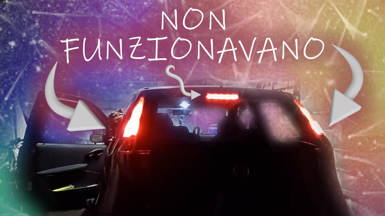 Riparazione luci di stop Fiat Punto 188  - Come ho risolto -