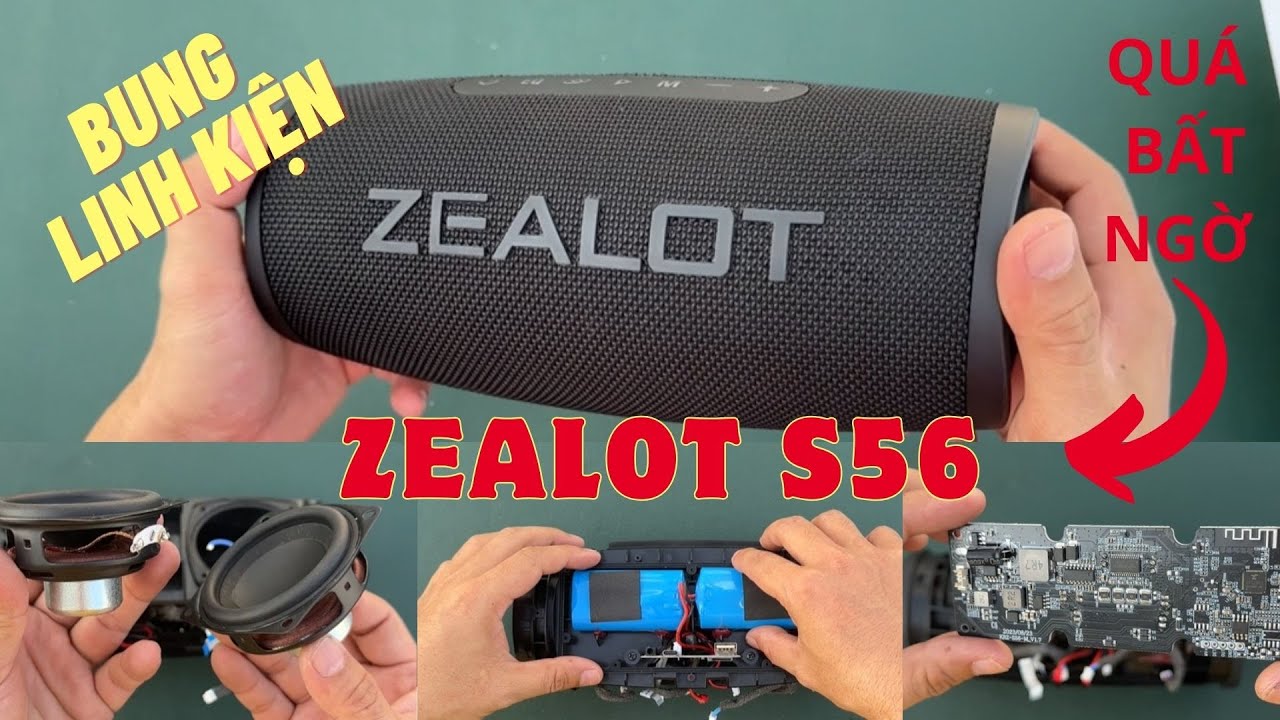 BUNG LINH KIỆN ZEALOT S56 | QUÁ BẤT NGỜ VỚI DÀN LINH KIỆN | OBIBI OFFICIAL