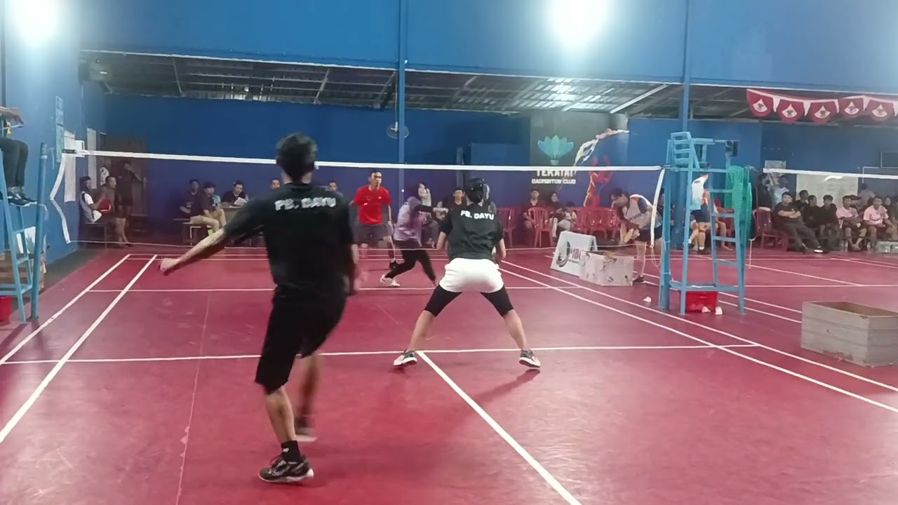 POINT KETAT TURNAMEN OMAH PB. DAYU (MEISYA/IMAM) vs PB. TERATAI ( HENDRA/SYIFA)