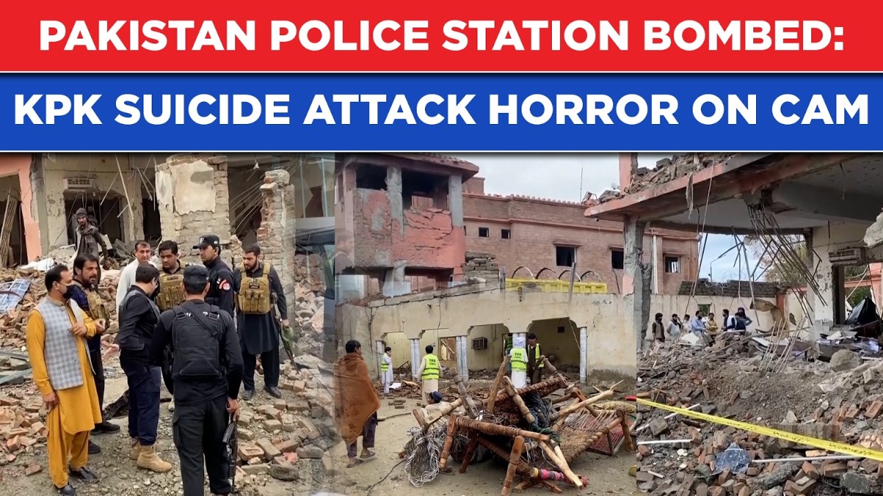 Pakistan Police Station Bombed: KPK Horror Scenes| TTP Suicide Attack Amid Afghanistan Tensions?