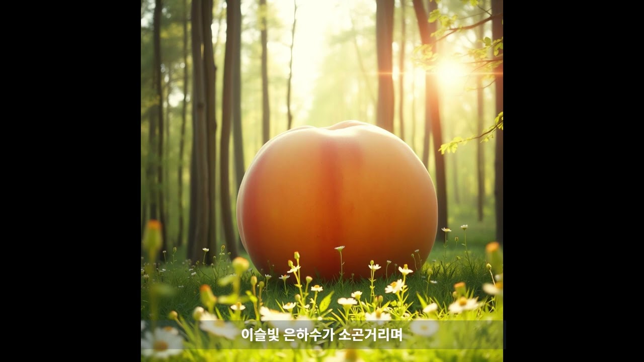복숭아에게 _보내는 편지