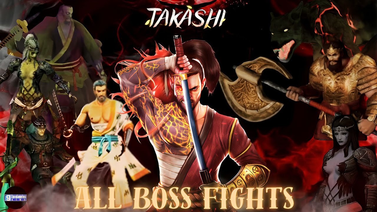 All Boss Fights in Takashi Ninja Warrior