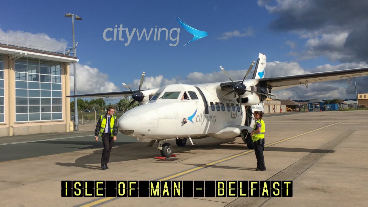 Citywing V9506: Isle of Man ✈ Belfast City (Let L-410) [HD 1080p]