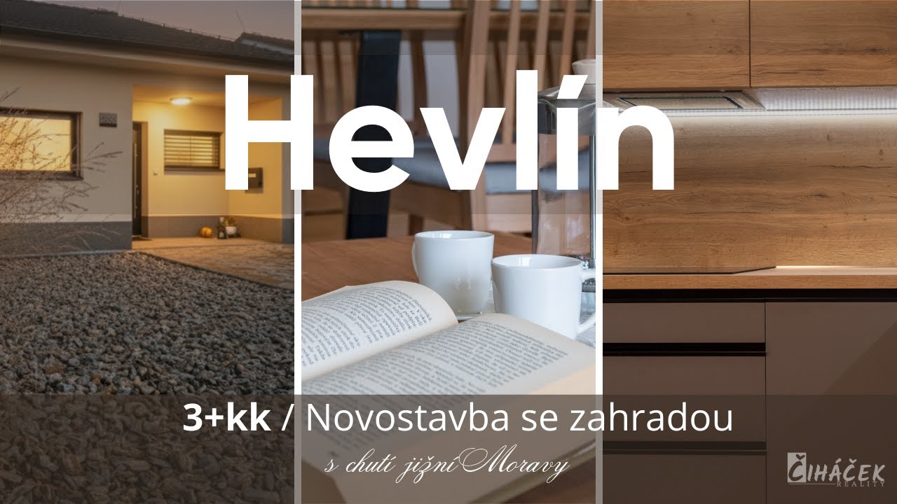 Novostavba 3+kk se zahradou | Hevlín