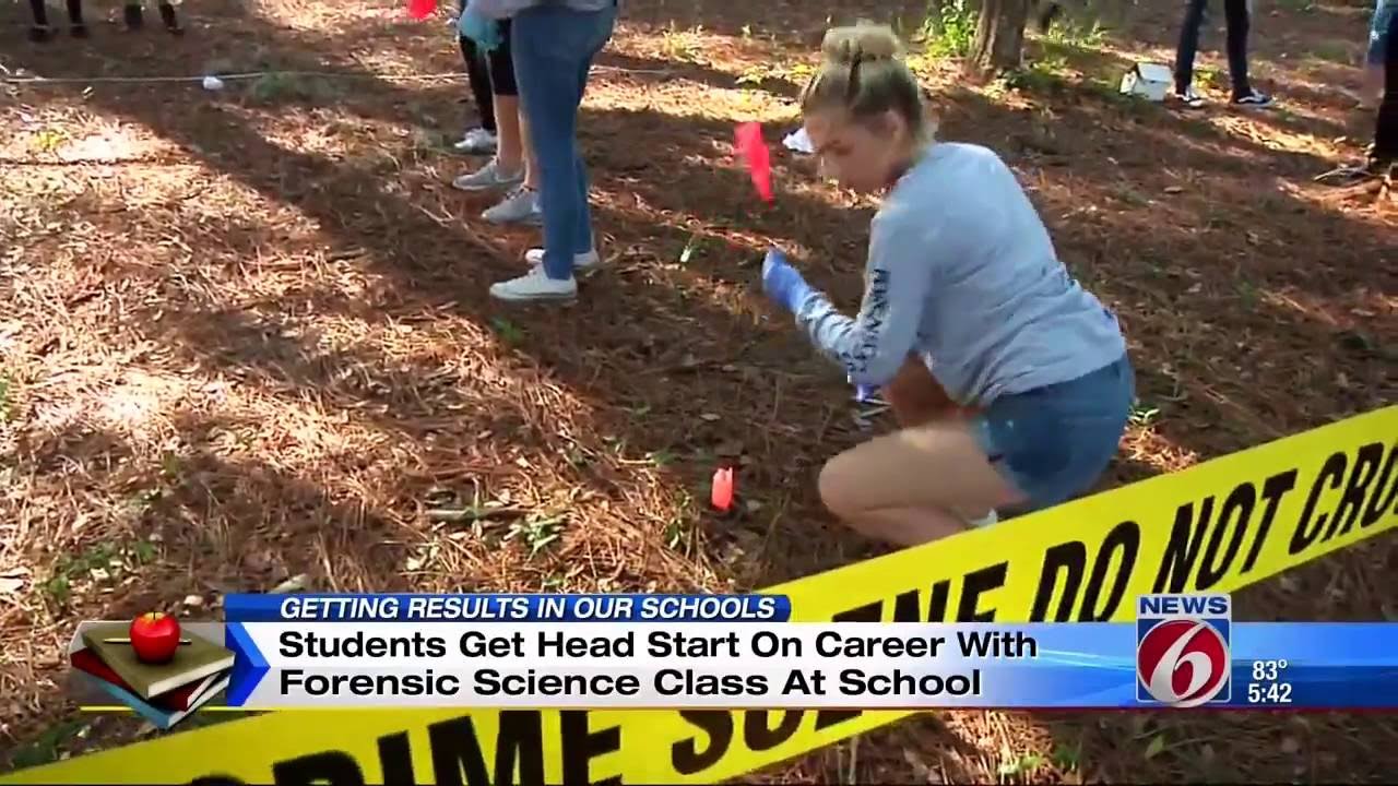 Getting Results in Our Schools - Forensic Science Classes