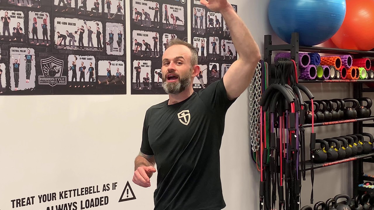 One-Arm Kettlbell High-Pull