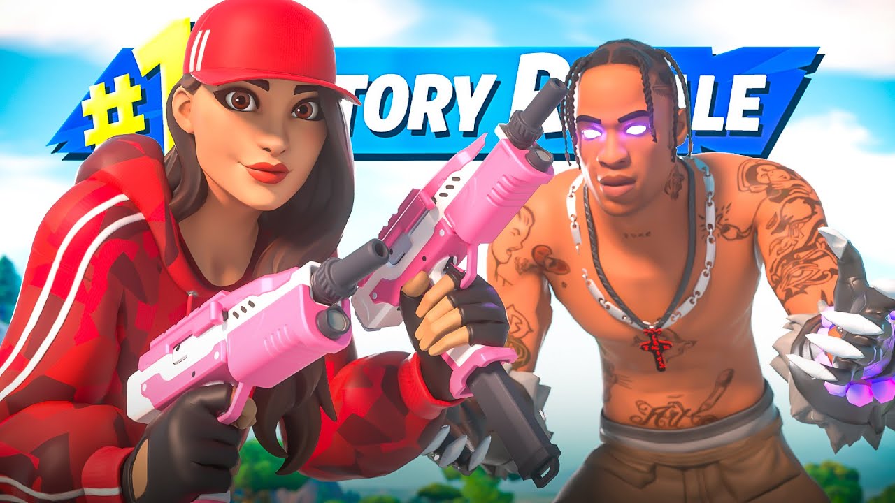 FAIRE TOP 1 QU'AVEC les NOUVEAUX ITEMS MARVEL ! 🦸‍♂️ (Ft @WaZz)