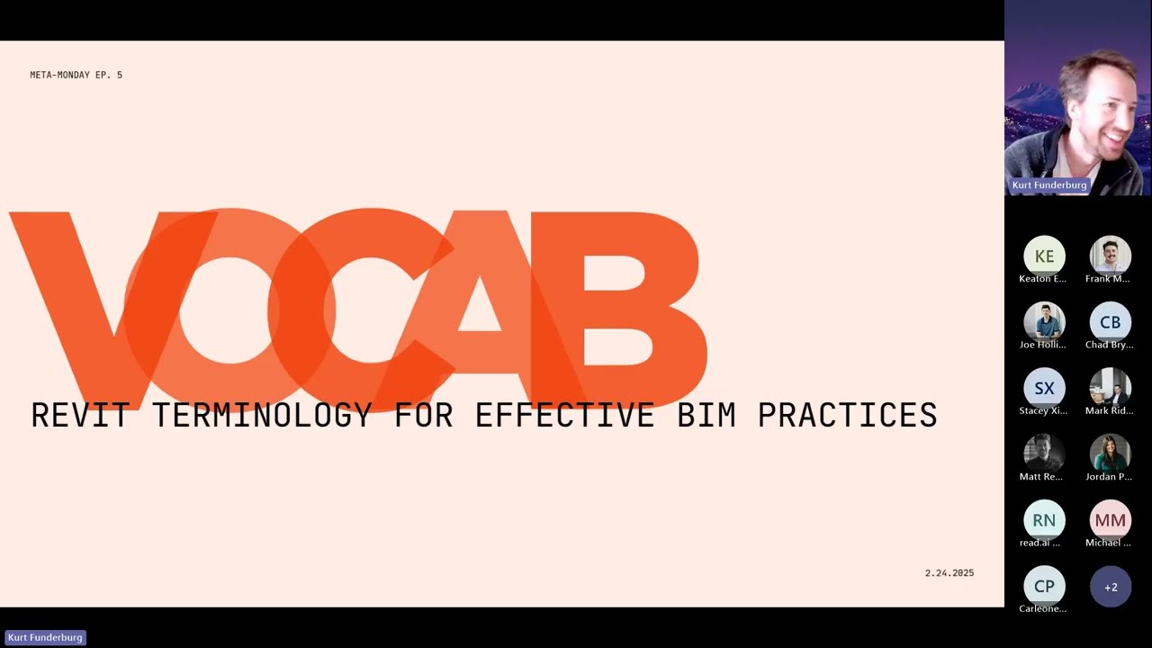 Meta Monday  - Revit Vocabulary