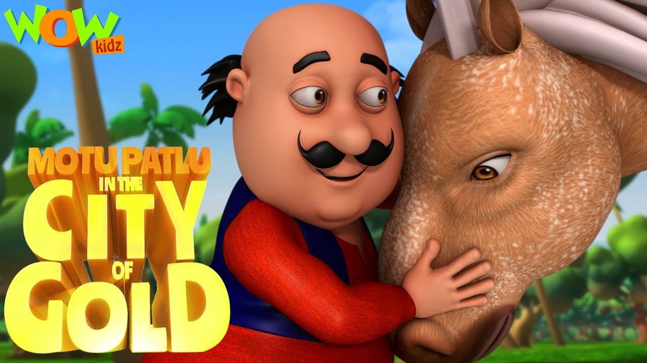 Motu Patlu Hindi Cartoon | City of gold |  Animated Movie |  | Wow Kidz