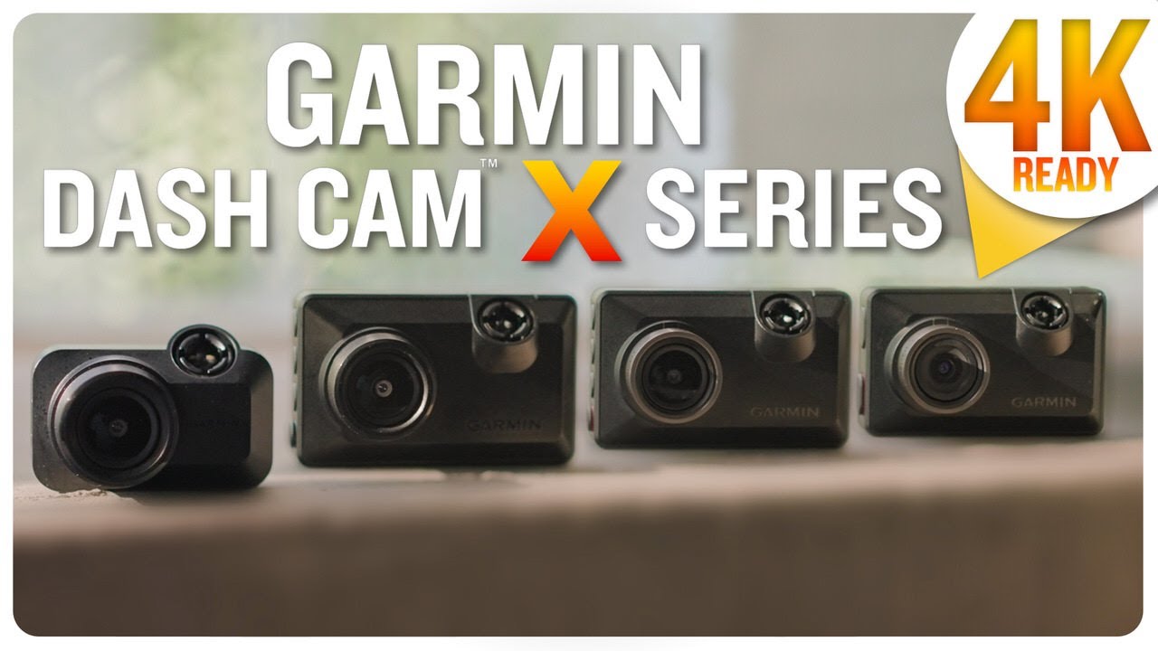 Видеорегистратор Garmin серии X | Снимайте в формате до 4K UHD