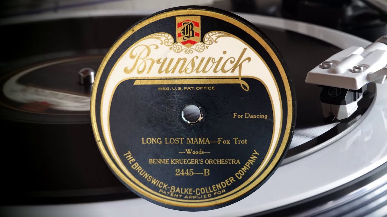 Bennie Krueger's Orchestra: Long Lost Mama - Fox Trot [1923]