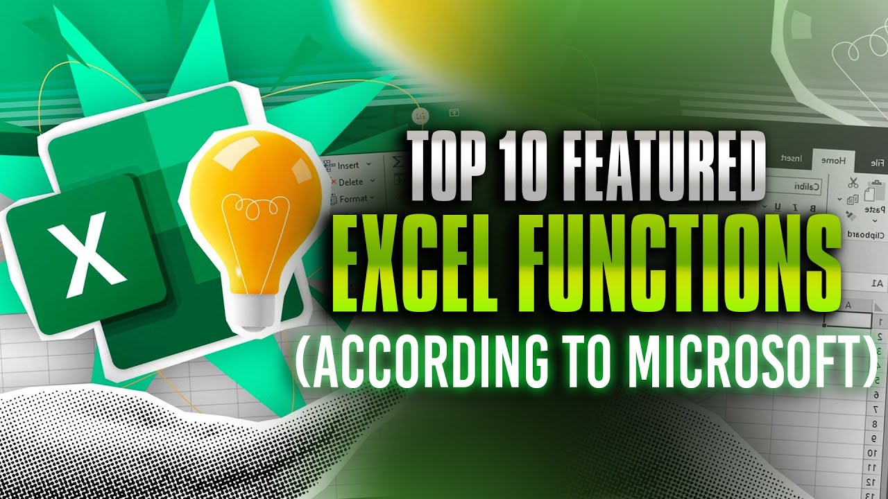 Топ-10 наиболее востребованных функций Excel (по версии Microsoft)