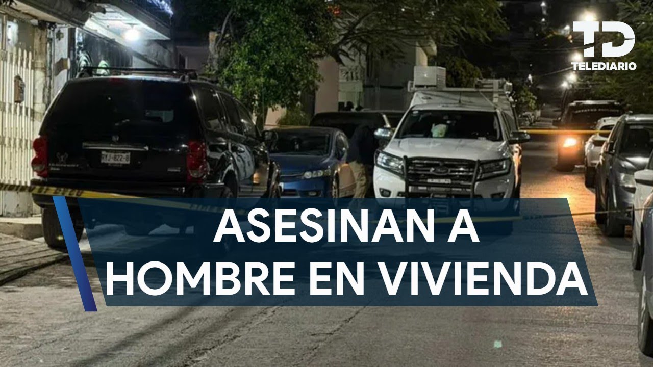 Asesinan a hombre dentro de una casa al norte de Monterrey