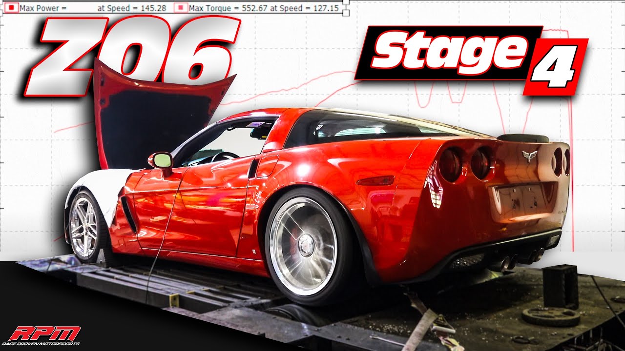 Stage 4 C6 Z06 Makes 640 RWHP