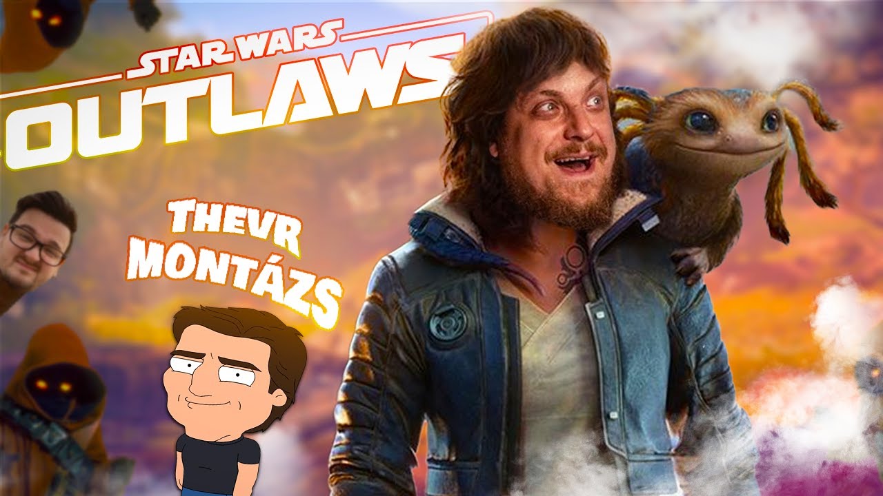 A játék nyomokban BUGOT tartalmazhat 😂| Star Wars Outlaws TheVR Montázs
