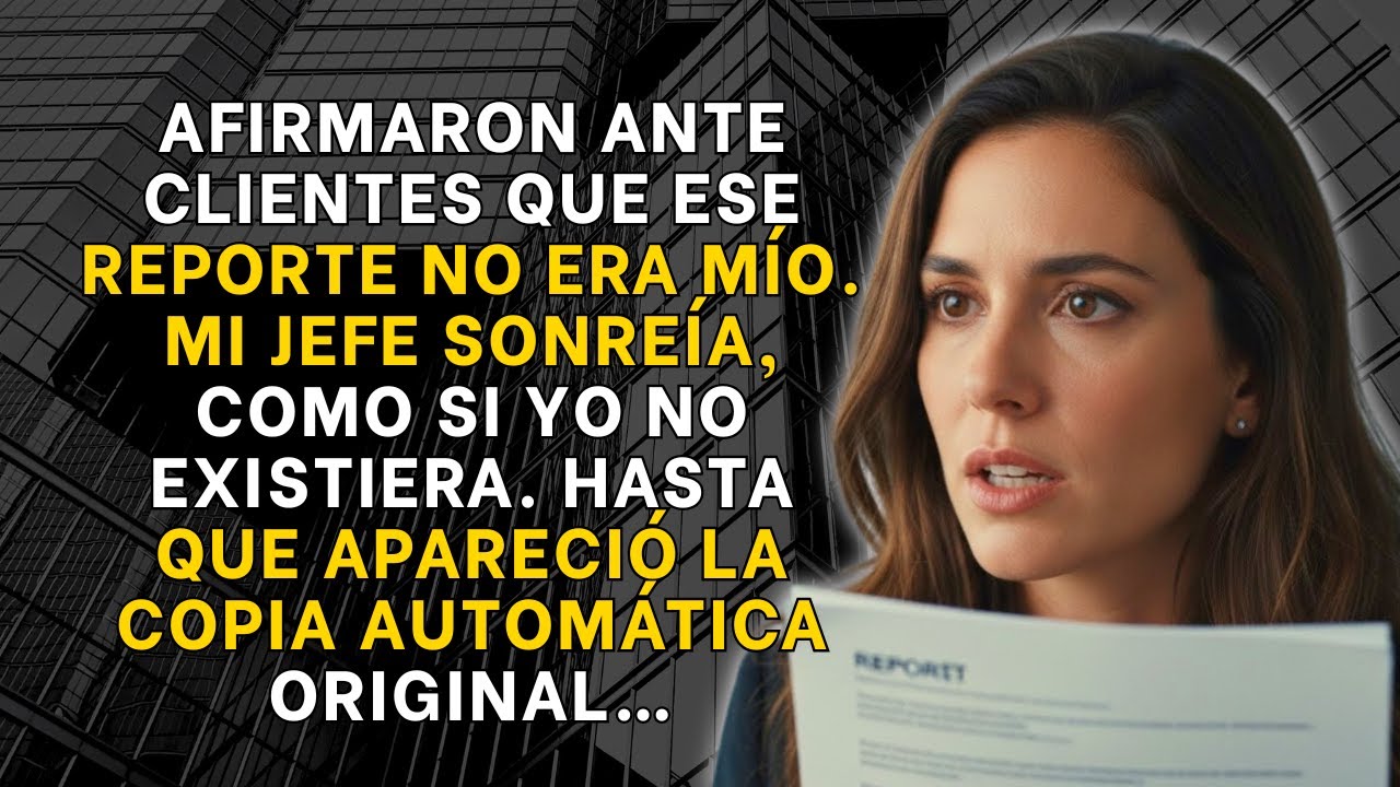 Afirmaron Que El Documento No Era Mío… Hasta Que Apareció La Copia Automática Original.